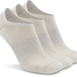No Show Merino Wool Athletic Running Socks for Men Women,Low Cut Thin Soft Sport Wool Socks with Non-Slip Grips